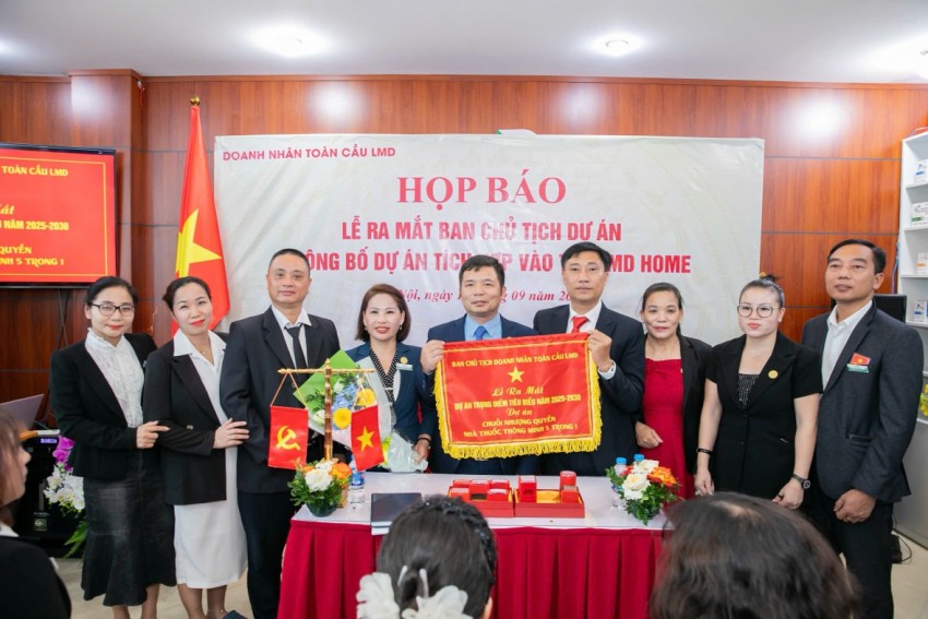 Lễ ký kết 12 dự án của Tổ chức kết nối Doanh nhân Toàn cầu LMD: Tạo sức mạnh tổng hợp để thúc đẩy sản xuất – kinh doanh