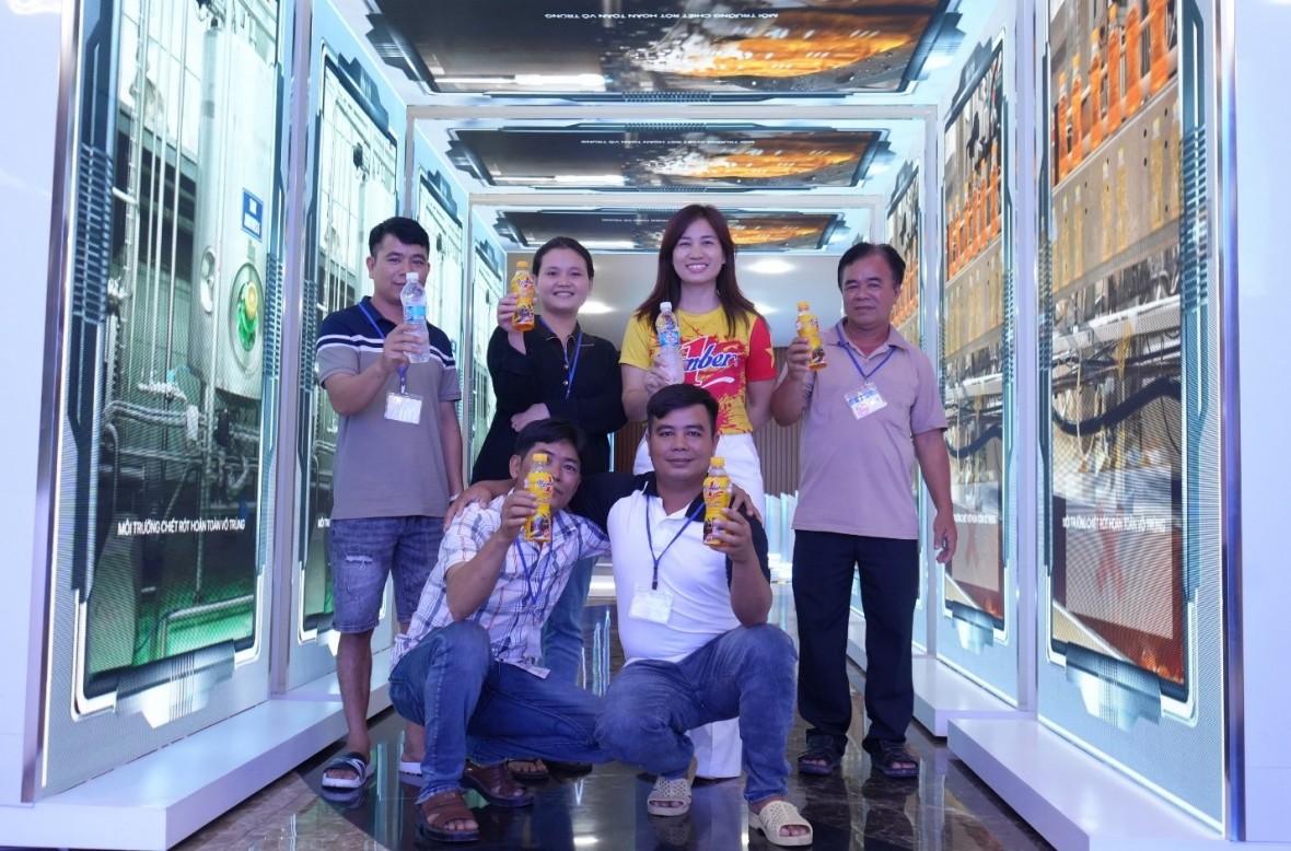 Number 1 tiếp năng lượng cho em mỗi ngày. Giờ còn mang về giải thưởng to đùng. Đúng là uống Number 1 – đam mê nào cũng bền!” – chị Trang hạnh phúc nói.