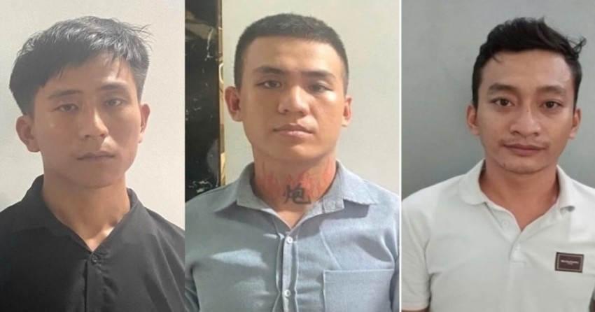 Các nghi phạm bị bắt giữ Các nghi phạm bị bắt giữ