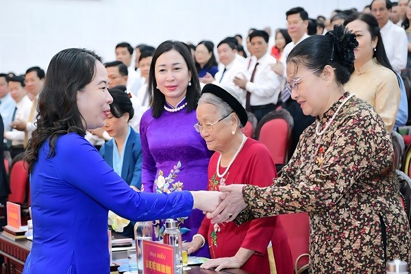 Phó Chủ tịch nước Võ Thị Ánh Xuân dự Đại hội Thi đua yêu nước tỉnh Ninh Bình