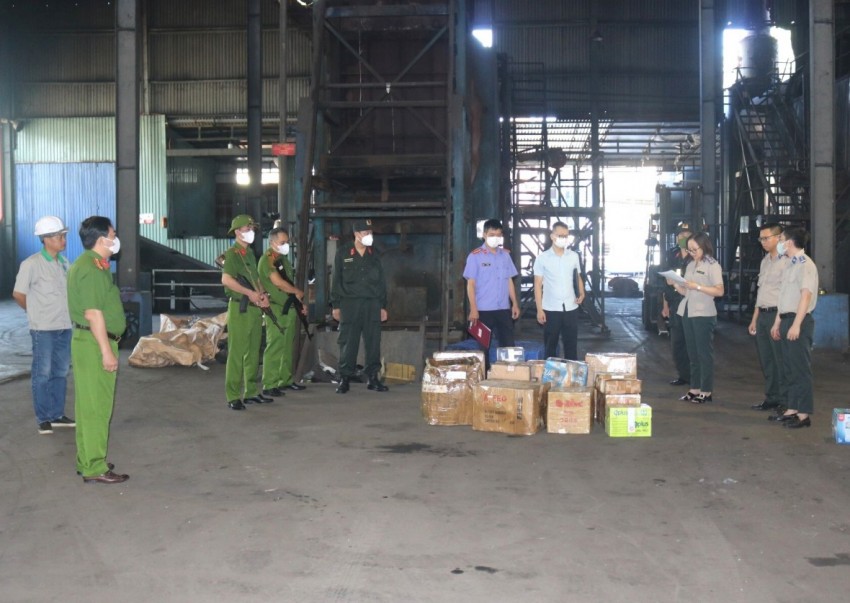 Thái Nguyên tổ chức tiêu hủy hơn 230 bánh heroin Thái Nguyên tổ chức tiêu hủy hơn 230 bánh heroin