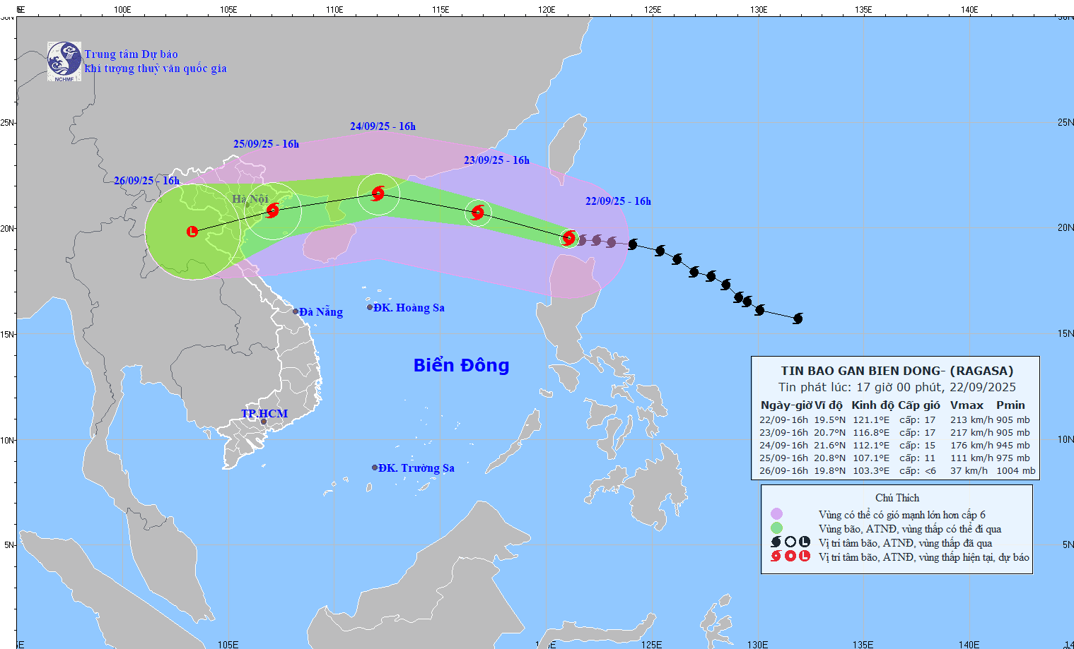 Bộ Công Thương yêu cầu các đơn vị sẵn sàng ứng phó với siêu bão Ragasa