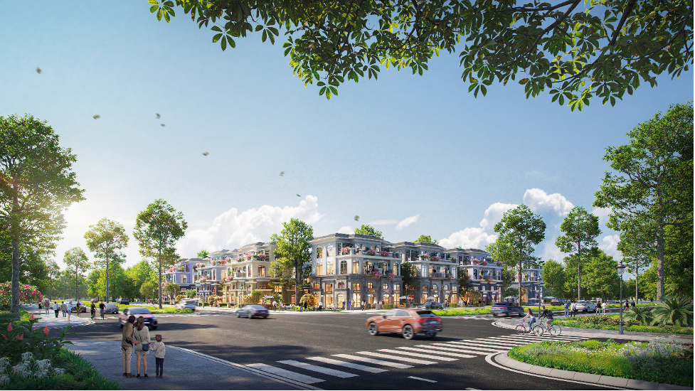 The Campus 2 sở hữu vị trí đón đầu nhiều luồng di chuyển trong và ngoài đại dự án