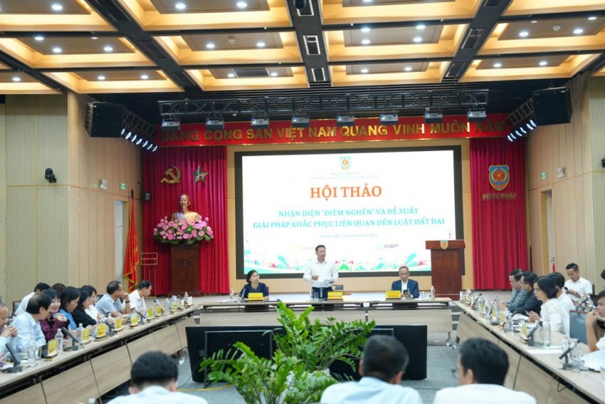 Nhận diện trúng và đúng các điểm nghẽn để có giải pháp hoàn thiện Luật Đất đai Nhận diện trúng và đúng các điểm nghẽn để có giải pháp hoàn thiện Luật Đất đai