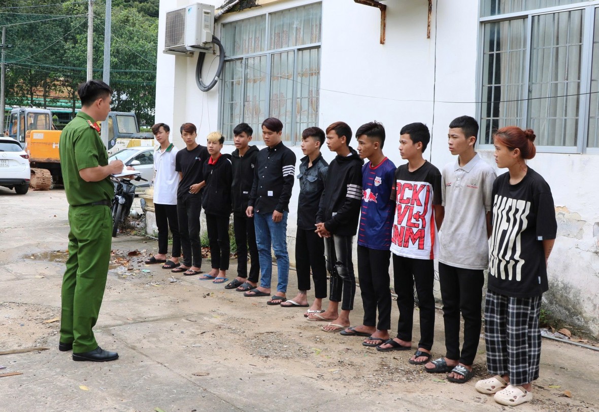 Công an đặc khu Phú Quốc điều tra vụ nhóm thanh thiếu niên quậy phá, gây rối trật tự công cộng