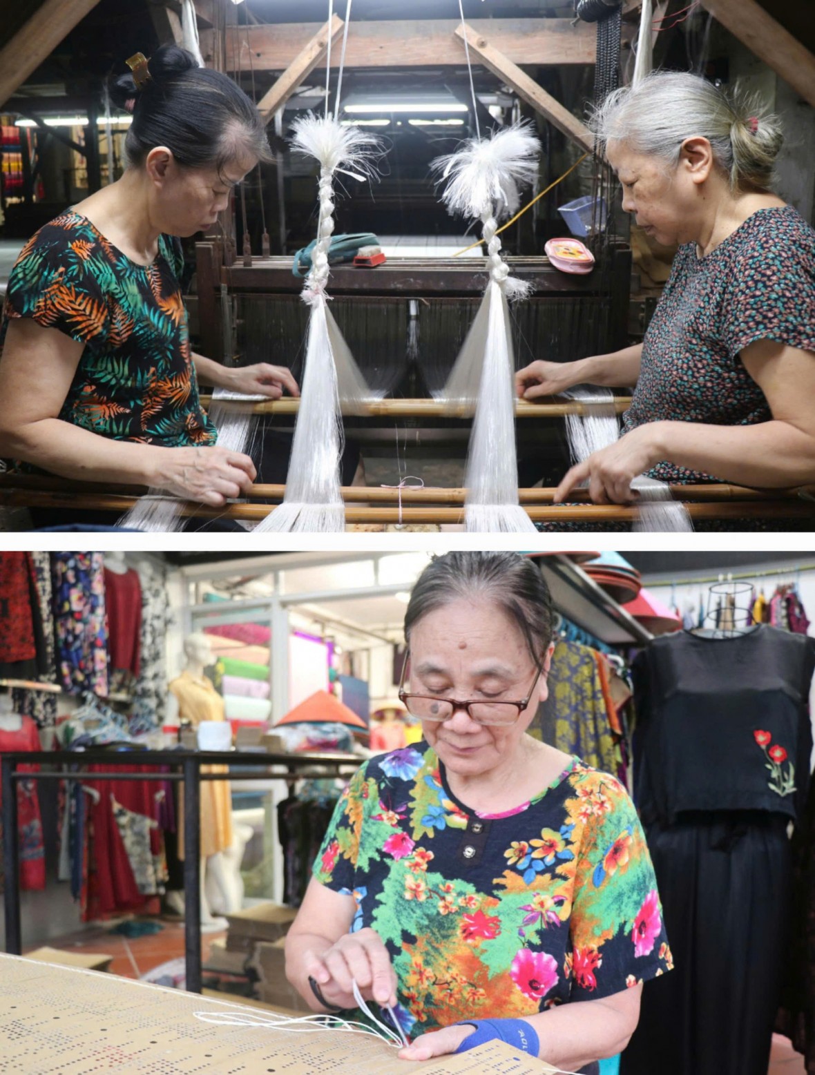 Về với xứ lụa Vạn Phúc...