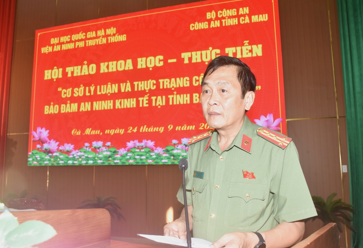 Cà Mau: Hội thảo khoa học về bảo đảm an ninh kinh tế tại tỉnh Bạc Liêu (cũ)