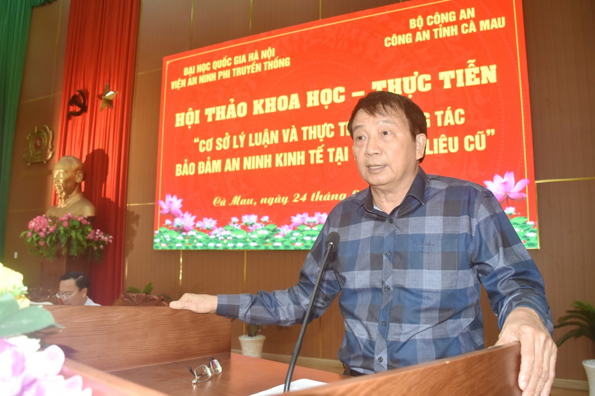 Cà Mau: Hội thảo khoa học về bảo đảm an ninh kinh tế tại tỉnh Bạc Liêu (cũ)