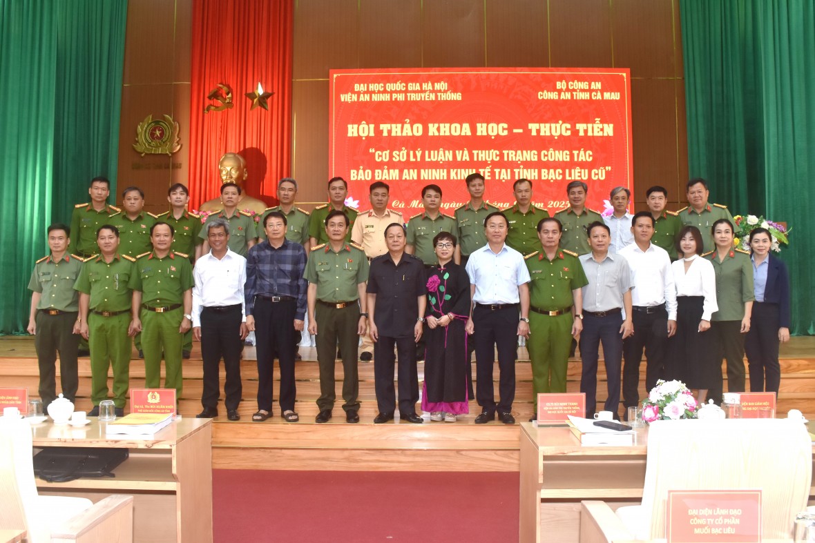Cà Mau: Hội thảo khoa học về bảo đảm an ninh kinh tế tại tỉnh Bạc Liêu (cũ)