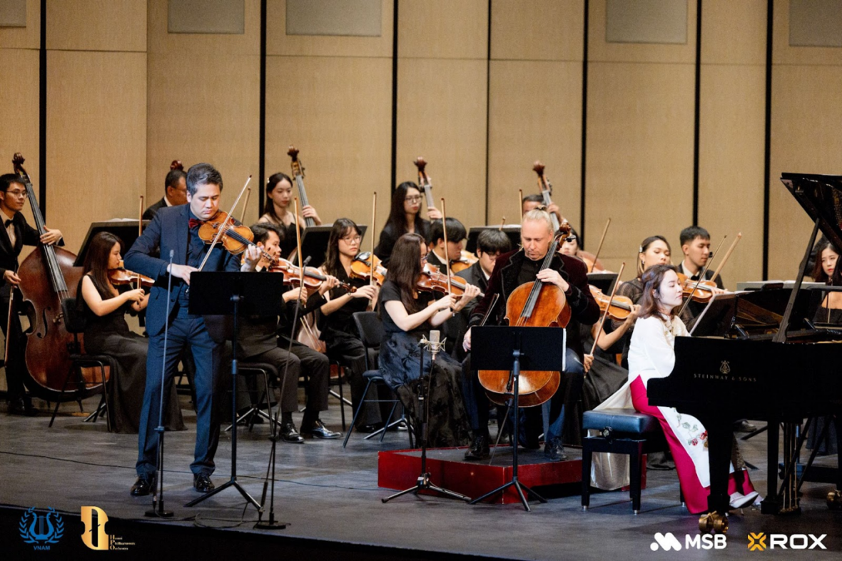 Phần trình diễn thăng hoa trong cảm xúc của các nghệ sĩ.