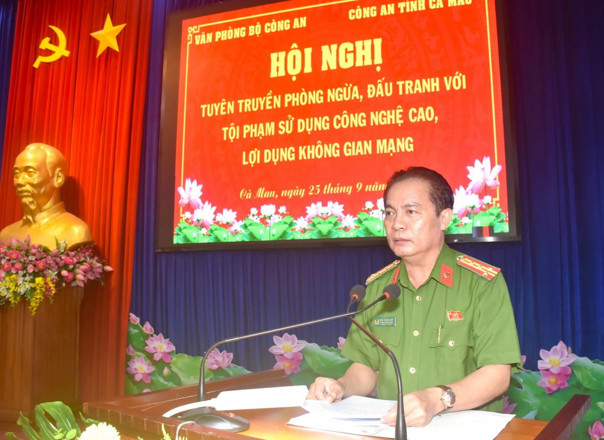 Đẩy mạnh tuyên truyền phòng ngừa, đấu tranh với tội phạm sử dụng công nghệ cao trên địa bàn Cà Mau