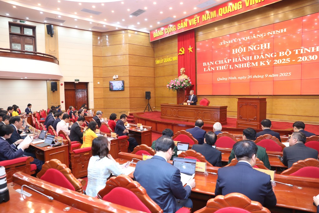 Ông Vũ Đại Thắng tái đắc cử Bí thư tỉnh ủy Quảng Ninh với tín nhiệm tuyệt đối