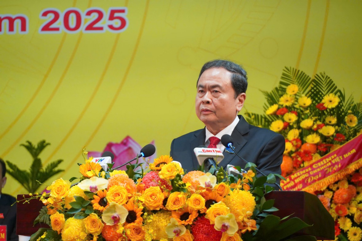 Chủ tịch Quốc hội Trần Thanh Mẫn: Cần Thơ phải khẳng định vai trò trung tâm vùng ĐBSCL!