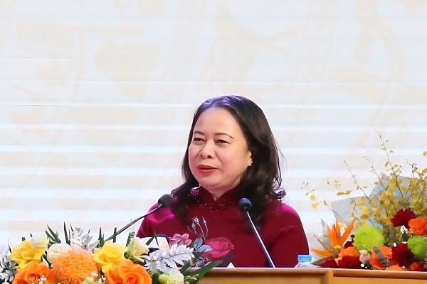 Phó Chủ tịch nước Võ Thị Ánh Xuân dự Đại hội thi đua yêu nước tỉnh Hưng Yên
