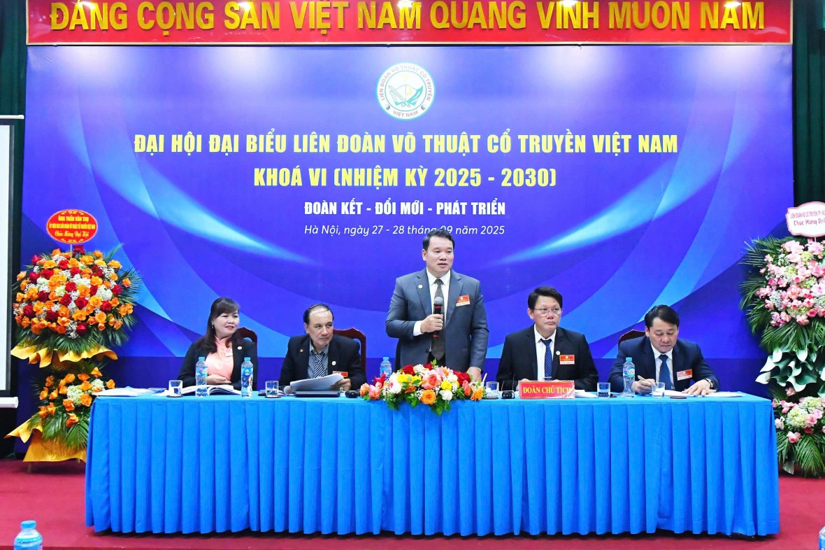 Tiến sĩ Nguyễn Ngọc Anh giữ chức Chủ tịch Liên đoàn Võ thuật cổ truyền Việt Nam nhiệm kỳ mới Tiến sĩ Nguyễn Ngọc Anh giữ chức Chủ tịch Liên đoàn Võ thuật cổ truyền Việt Nam nhiệm kỳ mới