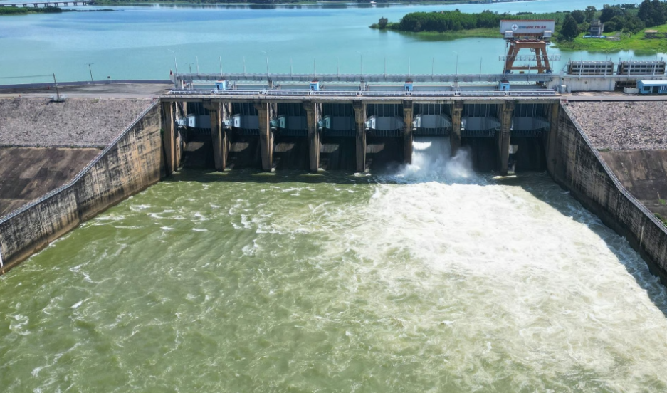 Hồ thủy điện Trị An chuẩn bị xả lũ