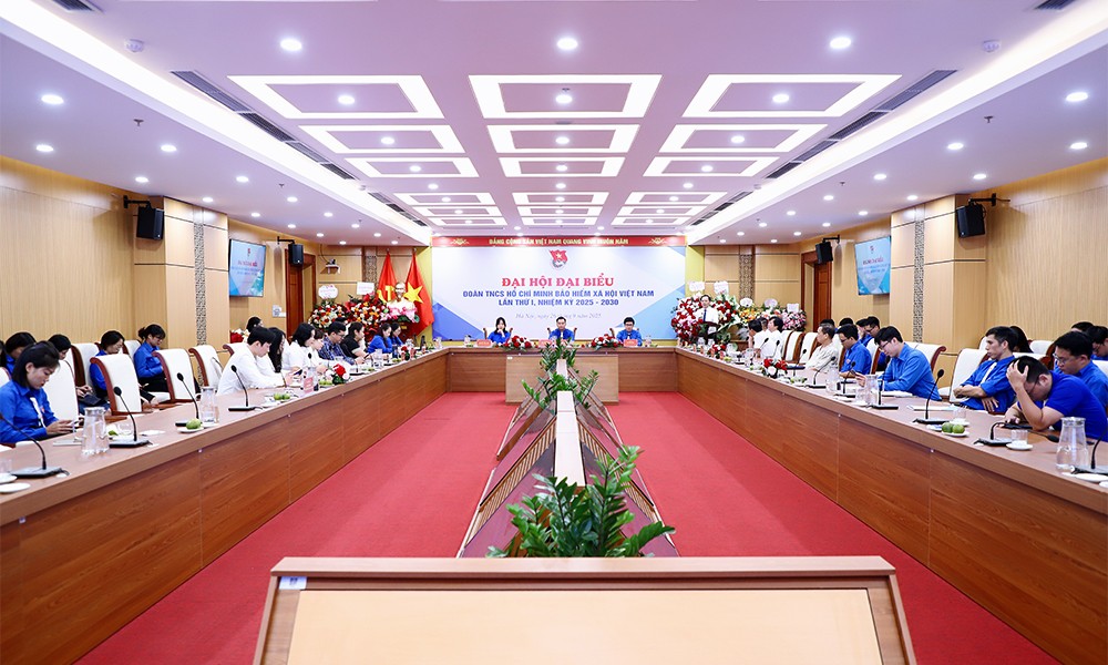 Đoàn Thanh niên BHXH Việt Nam long trọng tổ chức Đại hội đại biểu lần thứ I, nhiệm kỳ 2025-2030.
