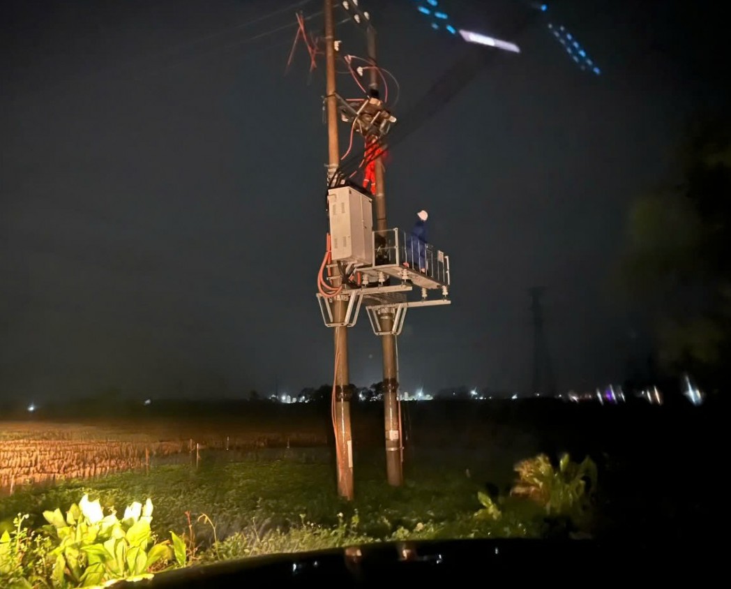 Hơn 1,8 triệu khách hàng khu vực phía Bắc đã có điện trở lại sau bão số 10
