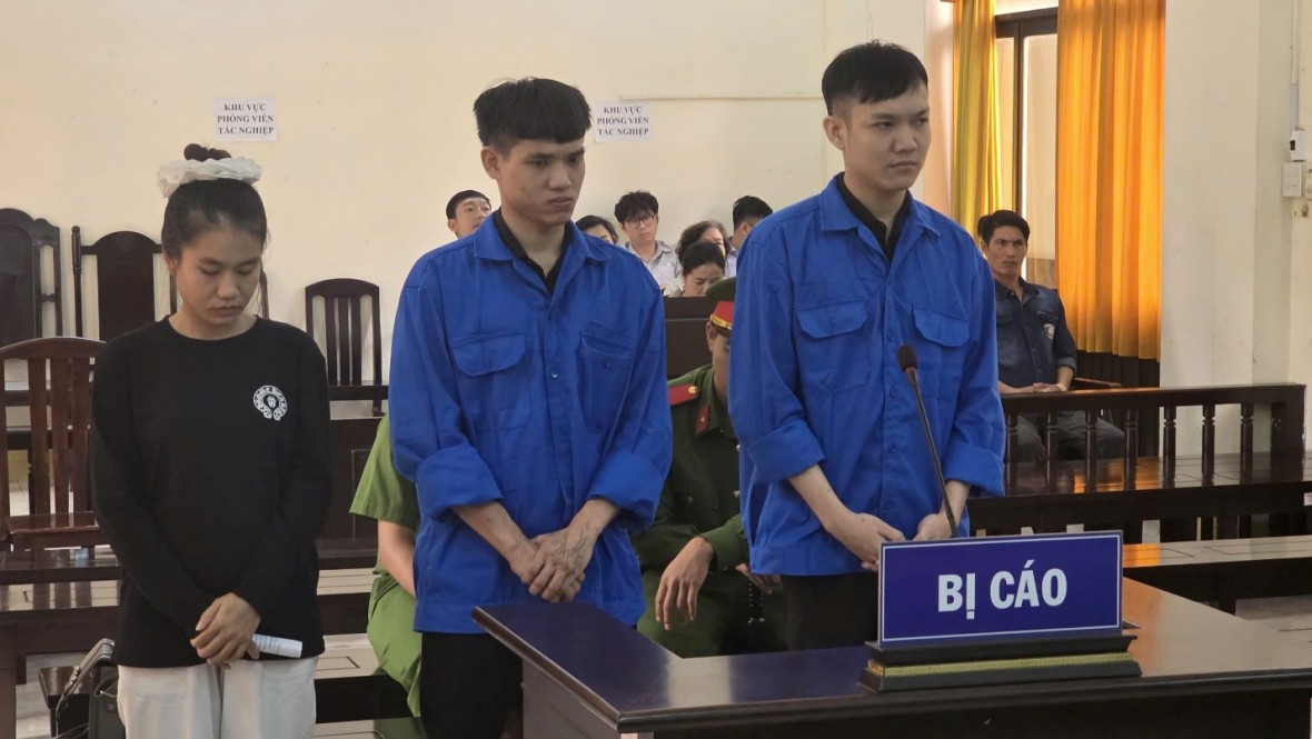 Tuyên án các bị cáo