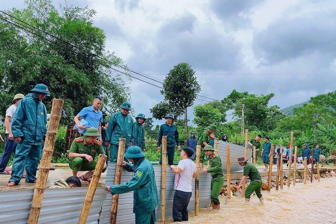 Bộ Công an chỉ đạo tập trung ứng phó, khắc phục hậu quả bão số 10 và mưa lũ sau bão