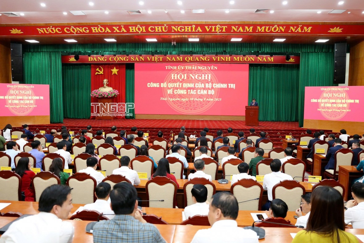 Bộ Chính trị điều động, chỉ định ông Trịnh Xuân Trường giữ chức Bí thư Tỉnh ủy Thái Nguyên