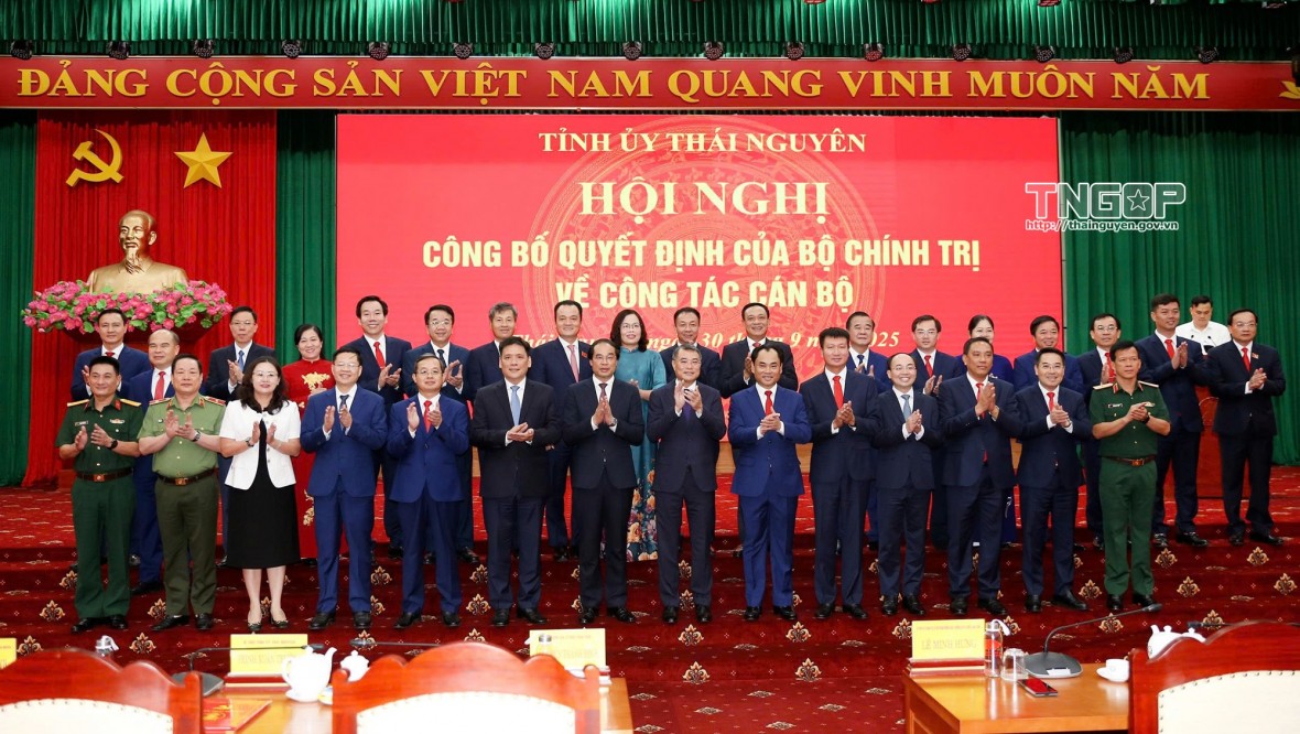 Bộ Chính trị điều động, chỉ định ông Trịnh Xuân Trường giữ chức Bí thư Tỉnh ủy Thái Nguyên