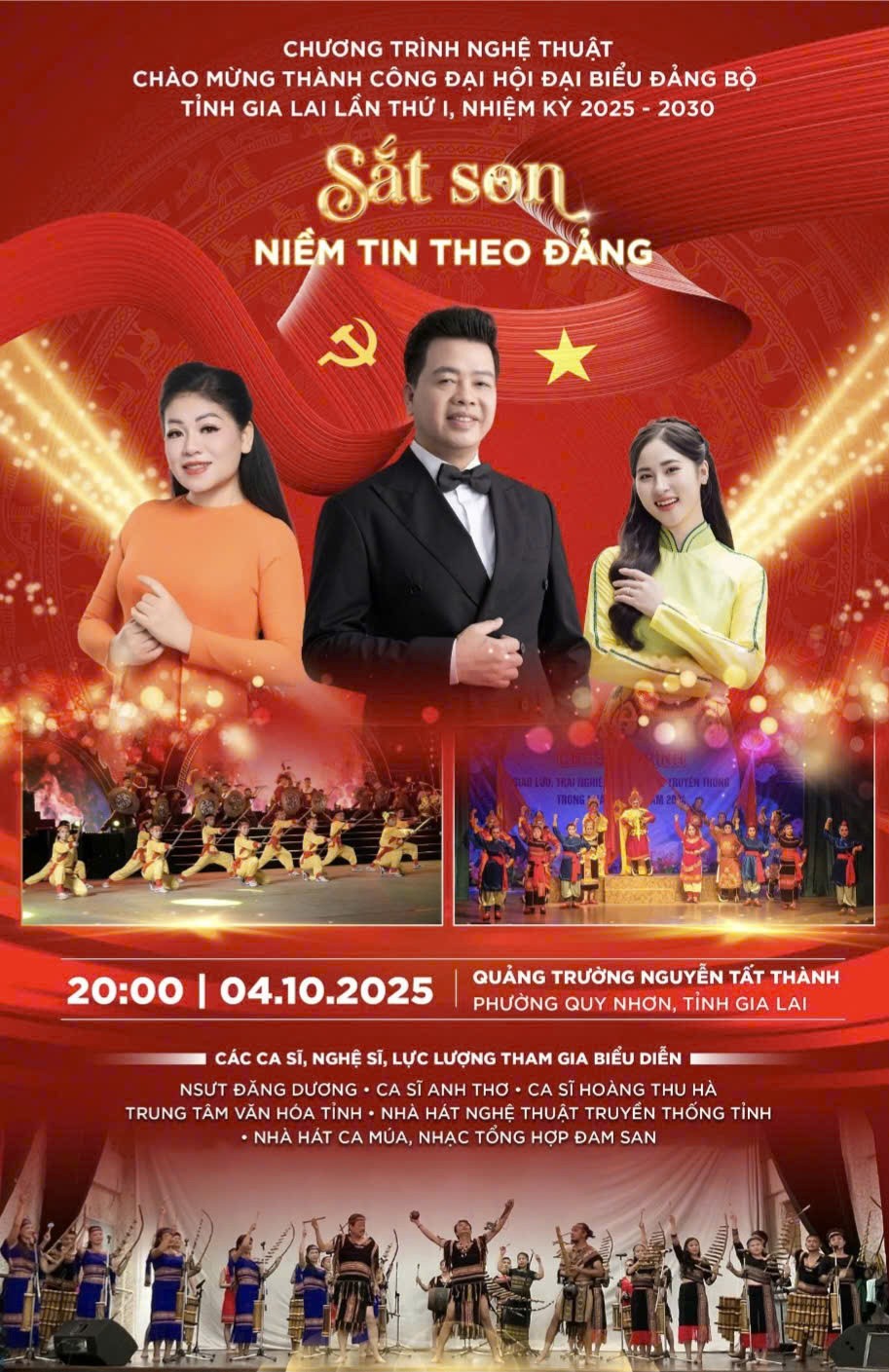 Gia Lai: Chờ đón chương trình nghệ thuật đặc biệt “Sắt son niềm tin theo Đảng”