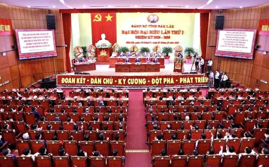 3 khâu đột phá, 4 nhóm giải pháp được thông qua tại Đại hội Đảng bộ tỉnh Đắk Lắk