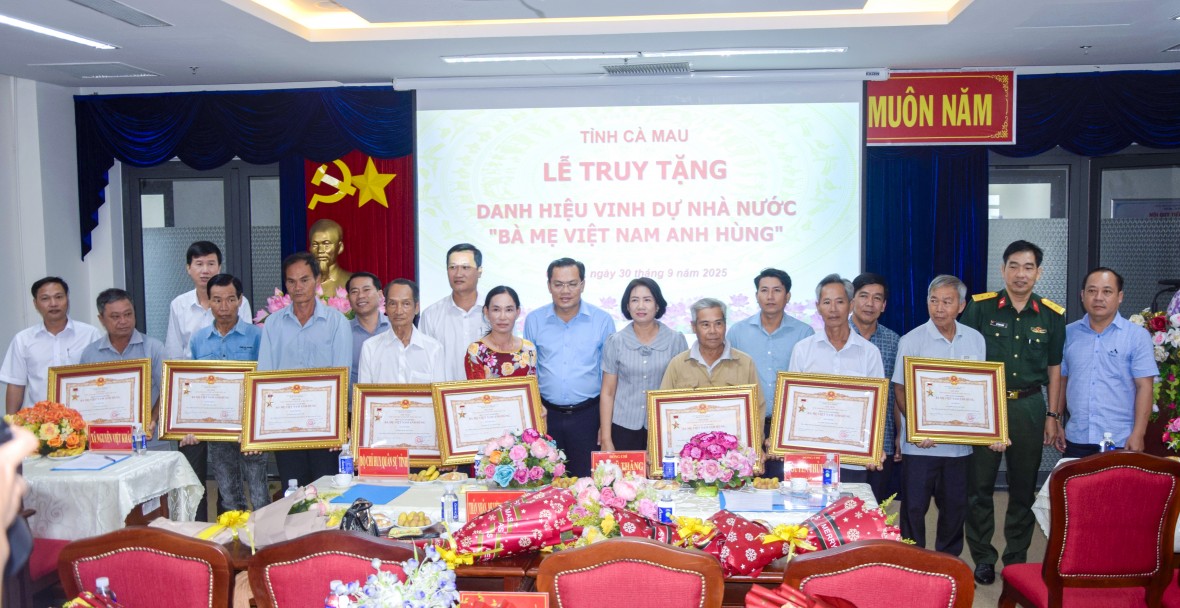 Cà Mau: Tri ân công lao, hy sinh to lớn của các Mẹ Việt Nam Anh hùng