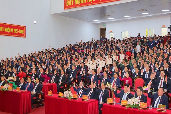 Đại hội đại biểu Đảng bộ tỉnh Ninh Bình lần thứ I thành công tốt đẹp