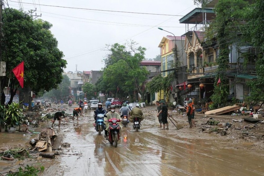 Phường Hà Giang 1 và 2 (tỉnh Tuyên Quang) nỗ lực khắc phục hậu quả sau trận lụt lịch sử Phường Hà Giang 1 và 2 (tỉnh Tuyên Quang) nỗ lực khắc phục hậu quả sau trận lụt lịch sử