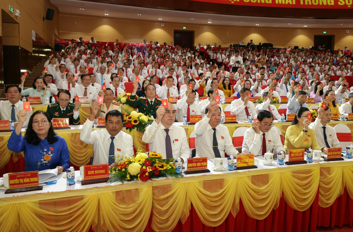 Phiên trù bị Đại hội Đại biểu tỉnh Vĩnh Long lần I, nhiệm kỳ 2025 - 2030