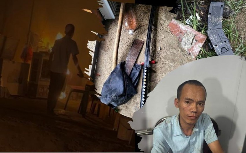 Khống chế đối tượng mang hung khí cố thủ trong nhà sau khi gây án ở Lai Châu Khống chế đối tượng mang hung khí cố thủ trong nhà sau khi gây án ở Lai Châu