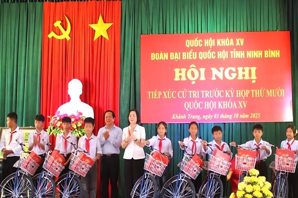 Cử tri Ninh Bình kiến nghị nhiều nội dung quan trọng