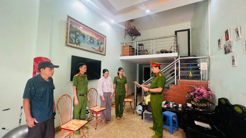 Cơ quan Cảnh sát điều tra ra quyết định khởi tố vụ án, khởi tố bị can và cấm đi khỏi nơi cư trú đối với Phạm Thị Thủy 