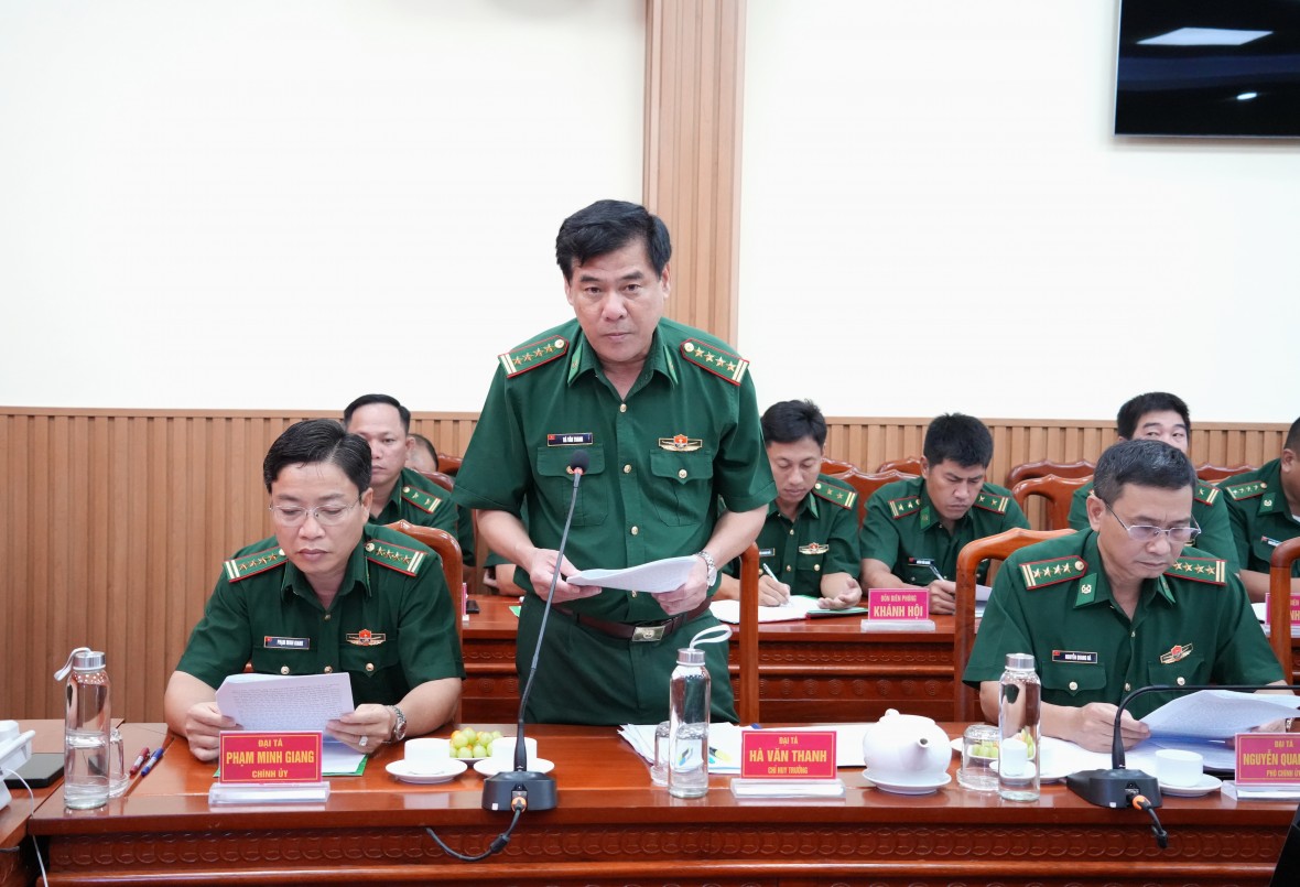 Bí thư Tỉnh ủy Cà Mau làm việc với BĐBP tỉnh về công tác quản lý, bảo vệ chủ quyền và chống khai thác IUU