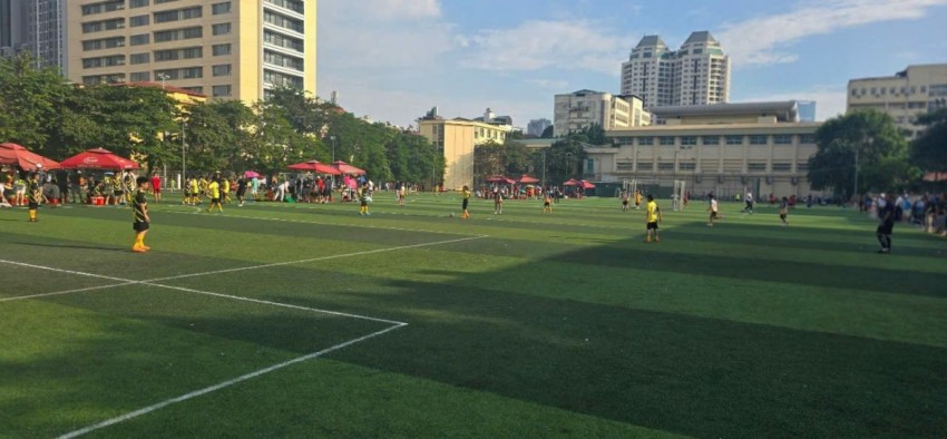 Trường tiểu học Dịch Vọng A khai mạc “Giải bóng đá học sinh lần thứ VI năm học 2025-2026