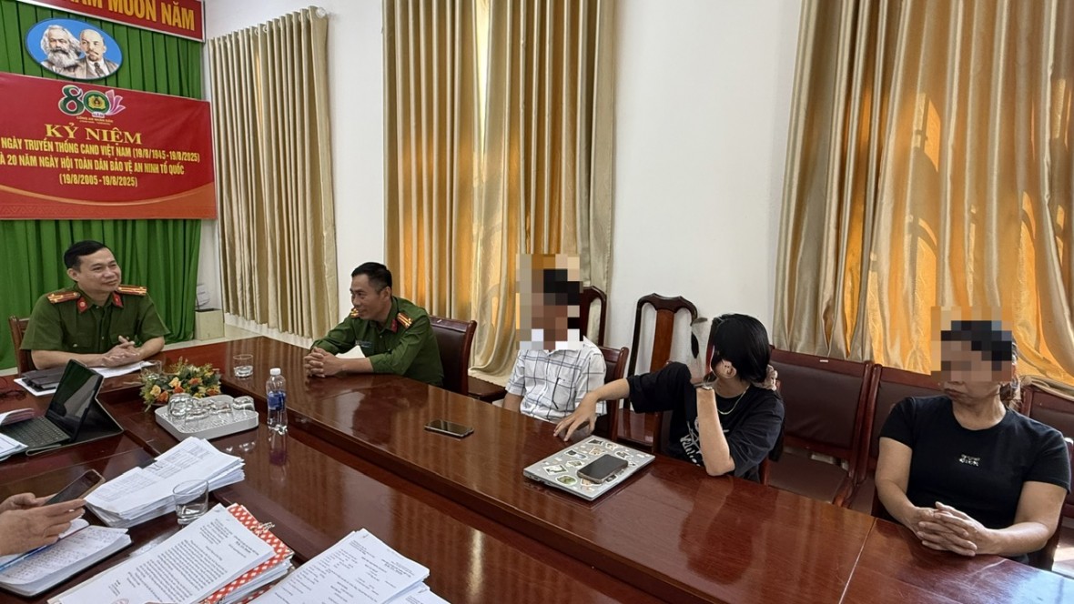 Kịp thời giải cứu nữ sinh viên bị bắt cóc online từ Đắk Lắk đến TP HCM