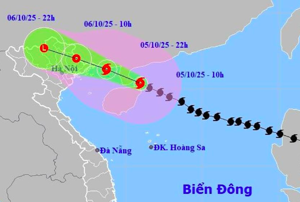 Bão số 11 đổ bộ vào Quảng Ninh trong đêm nay và suy yếu dần