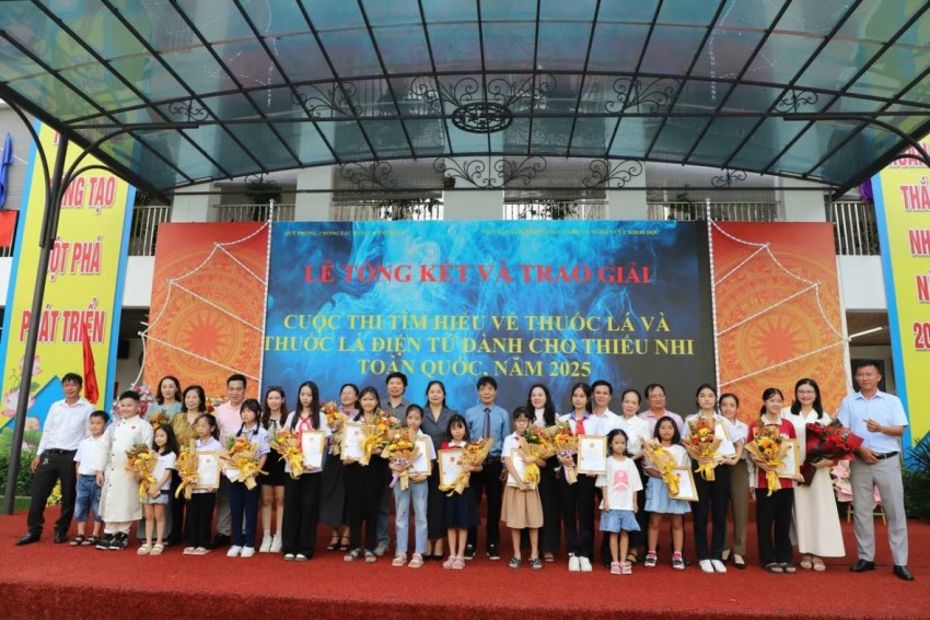 Cuộc thi thiếu nhi phòng, chống tác hại của thuốc lá nhận được hưởng ứng tích cực Cuộc thi thiếu nhi phòng, chống tác hại của thuốc lá nhận được hưởng ứng tích cực