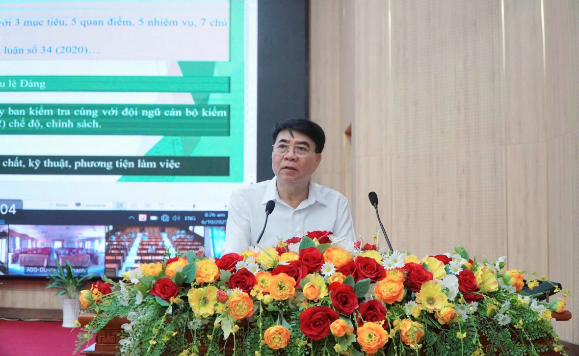 An Giang: Khai giảng Lớp bồi dưỡng nghiệp vụ kiểm tra, giám sát năm 2025 An Giang: Khai giảng Lớp bồi dưỡng nghiệp vụ kiểm tra, giám sát năm 2025