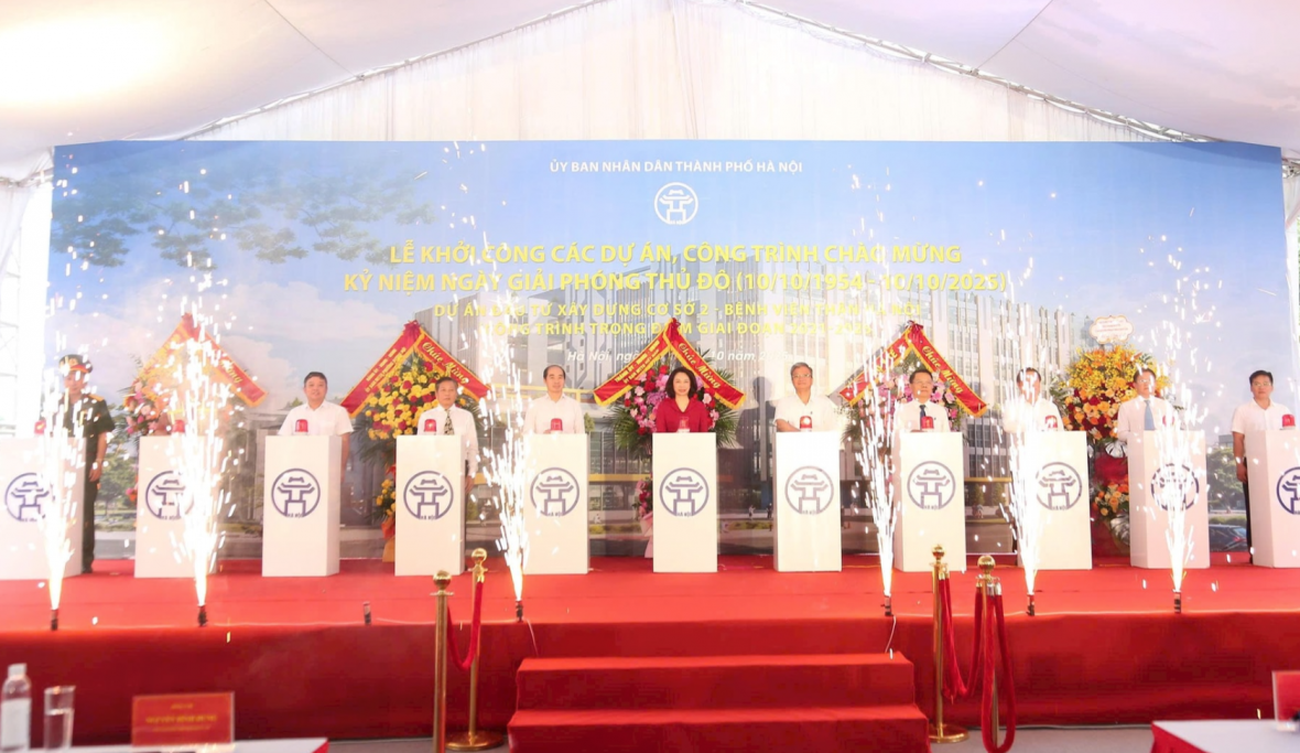 Khởi công xây dựng cơ sở 2 Bệnh viện Thận Hà Nội Khởi công xây dựng cơ sở 2 Bệnh viện Thận Hà Nội