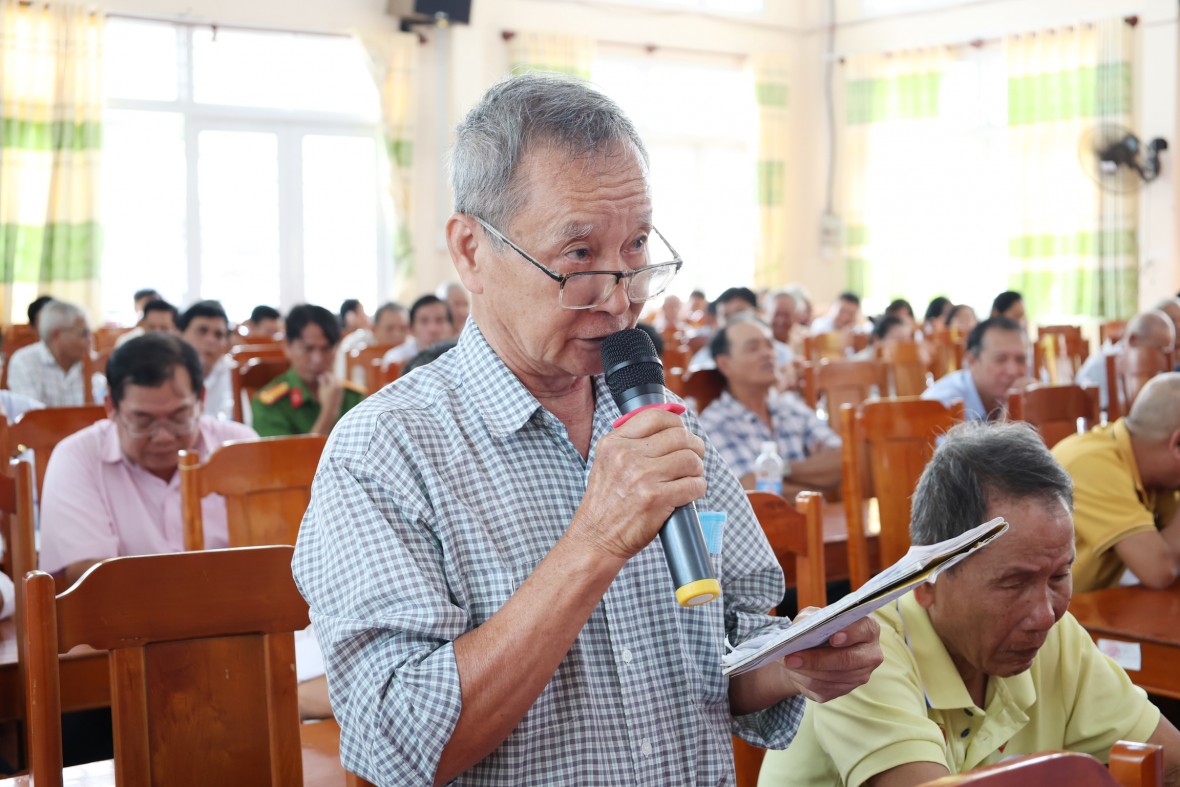 Đoàn ĐBQH tỉnh An Giang tiếp xúc cử tri trước Kỳ họp thứ X, Quốc hội khóa XV Đoàn ĐBQH tỉnh An Giang tiếp xúc cử tri trước Kỳ họp thứ X, Quốc hội khóa XV