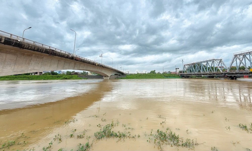 Thông tin vỡ đê ở Bắc Ninh là không chính xác, đê sông Thương vẫn an toàn