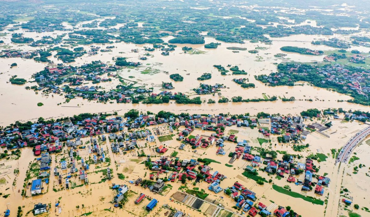 Thái Nguyên kêu gọi ủng hộ đồng bào bị thiệt hại do bão số 11 gây ra