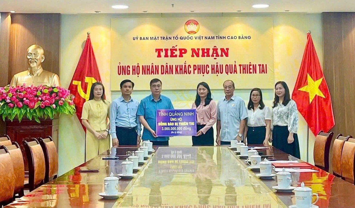 Quảng Ninh hỗ trợ 15 tỷ đồng giúp các tỉnh miền núi khắc phục hậu quả mưa lũ