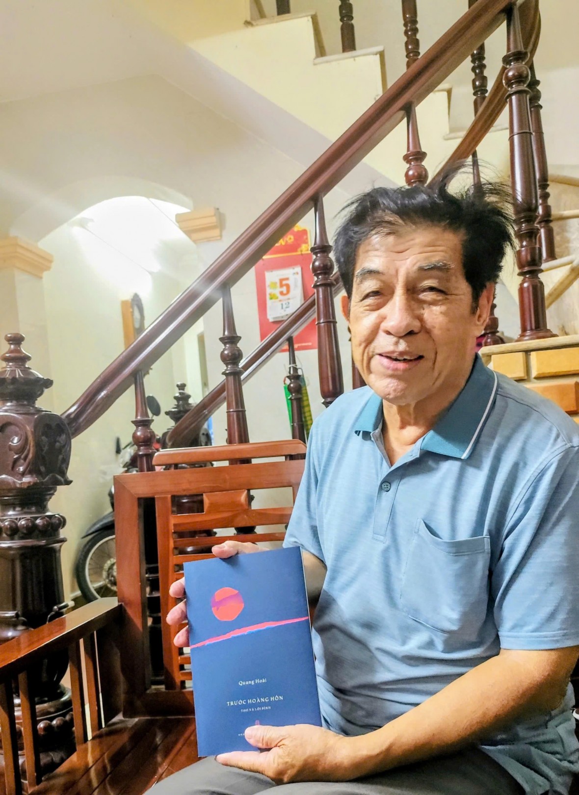 Nhà thơ Quang Hoài - Người tự biết “nhủ lòng ta mỗi ngày”