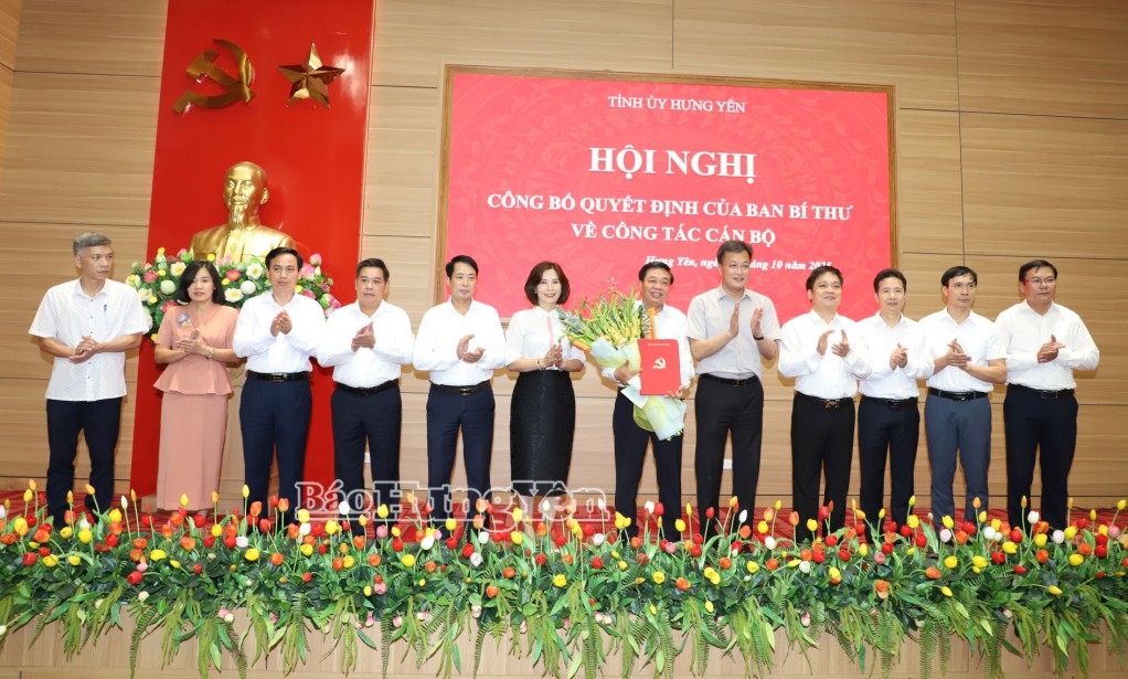 Ông Nguyễn Quang Hưng giữ chức Chủ nhiệm Ủy ban Kiểm tra Tỉnh ủy Hưng Yên nhiệm kỳ 2025 - 2030