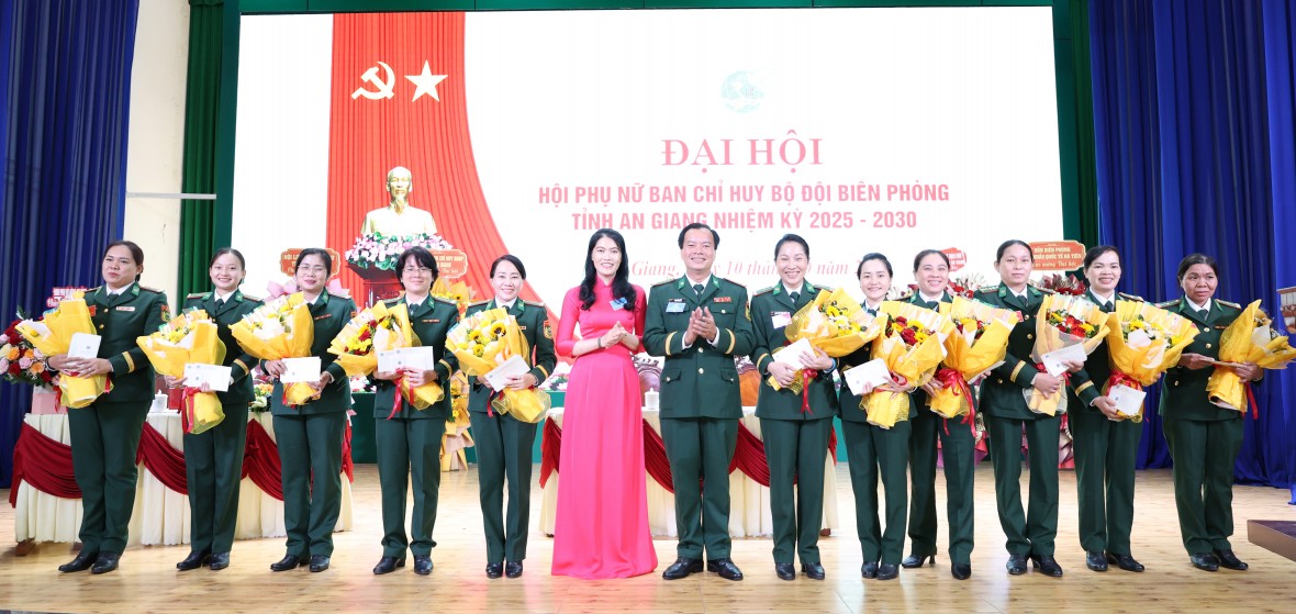 Đại hội Hội Phụ nữ Ban Chỉ huy BĐBP tỉnh An Giang