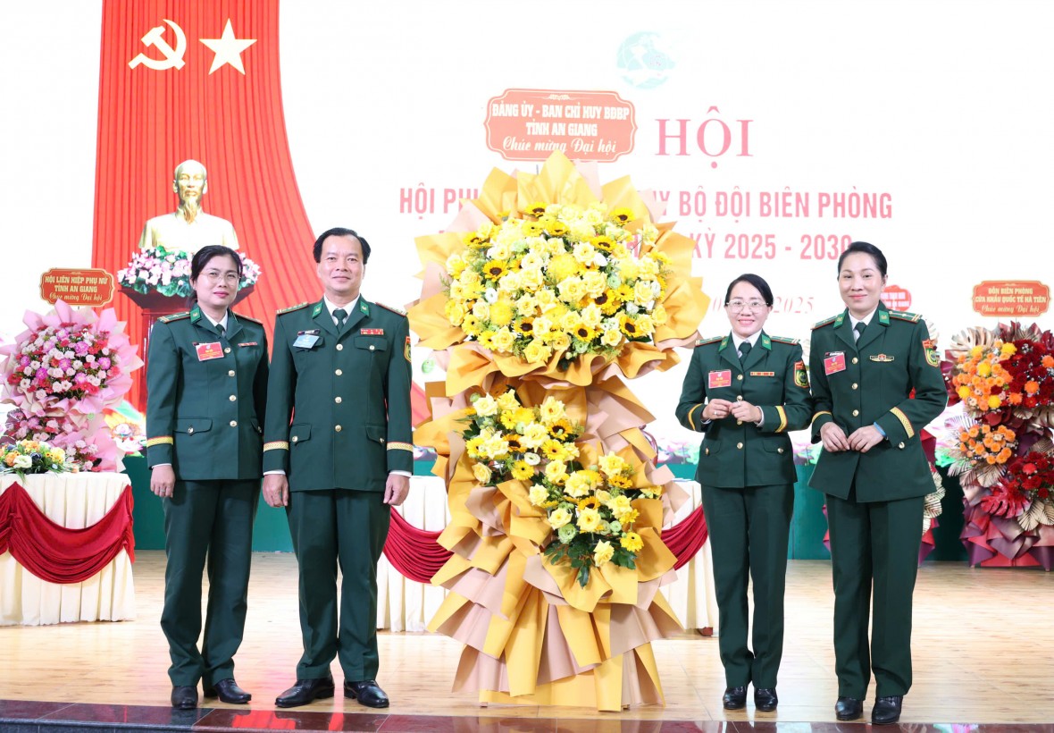 Đại hội Hội Phụ nữ Ban Chỉ huy BĐBP tỉnh An Giang